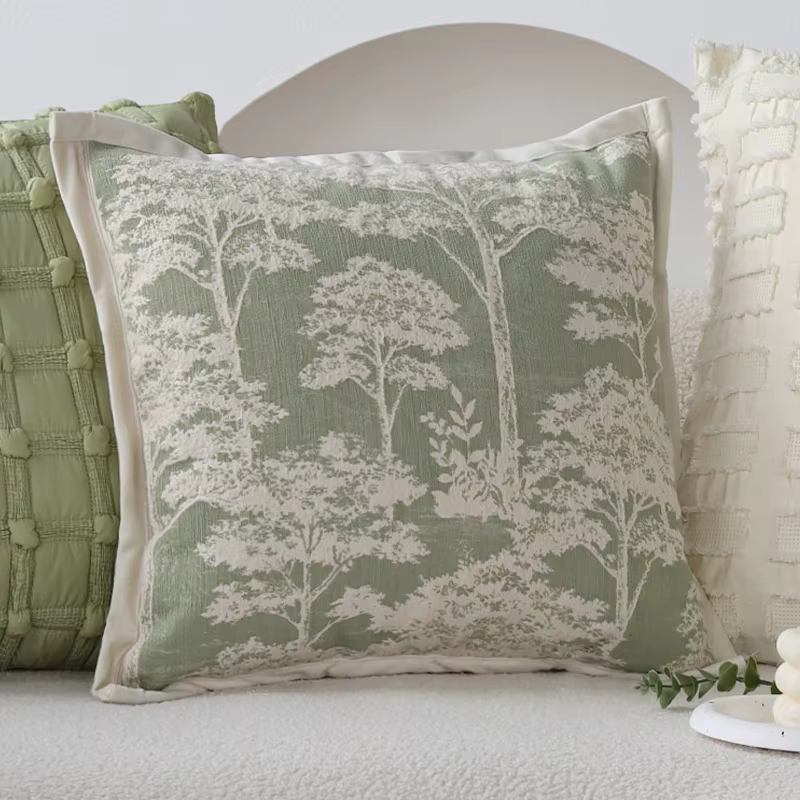 Sage Jacquard Cushion Cover – Lilvelle find