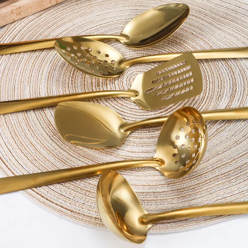 Gold Korean Cutlery Set