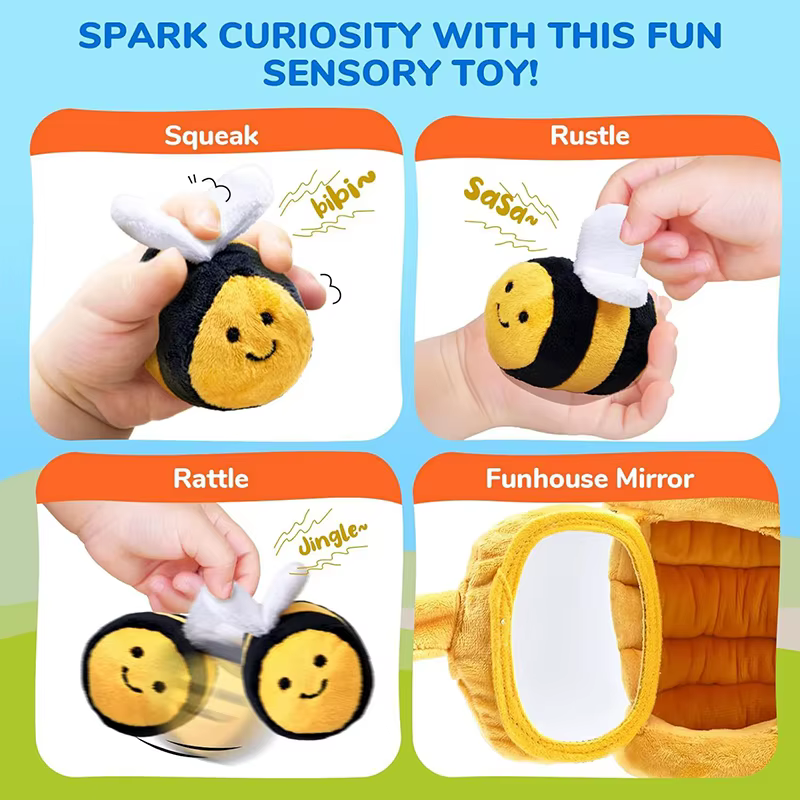 Beehive Sensory Plush Toy