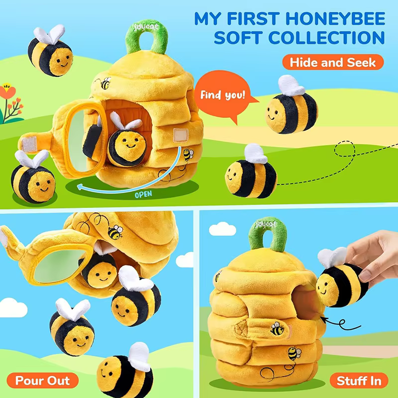 Beehive Sensory Plush Toy