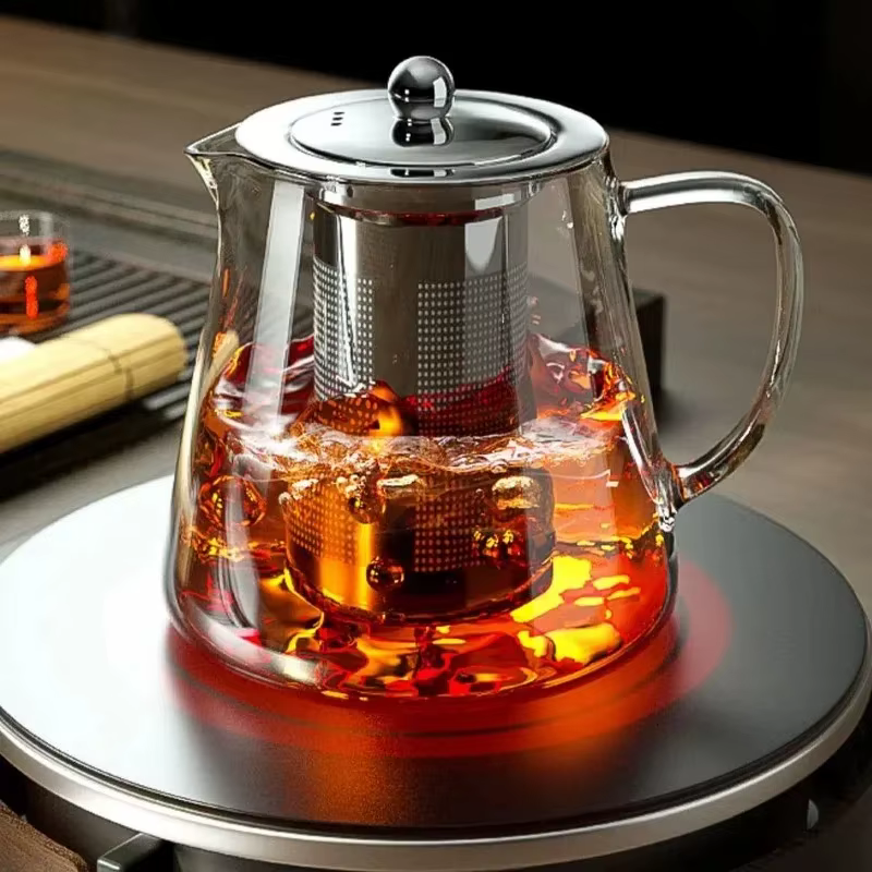 Glass teapot with infuser – Lilvelle Chanukah party finds