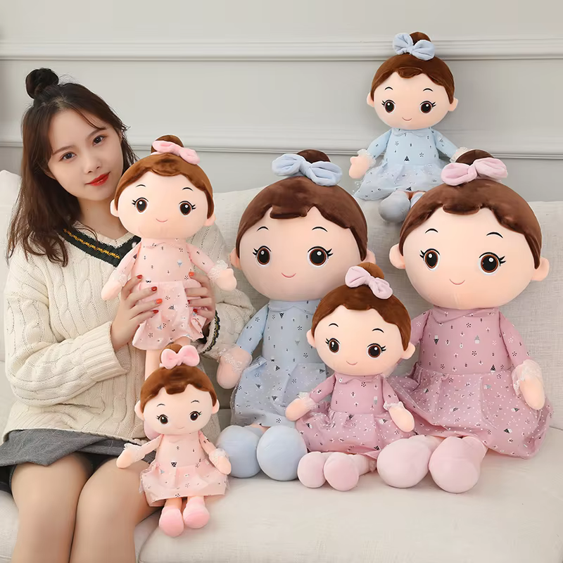 Lace Dress Plush Doll