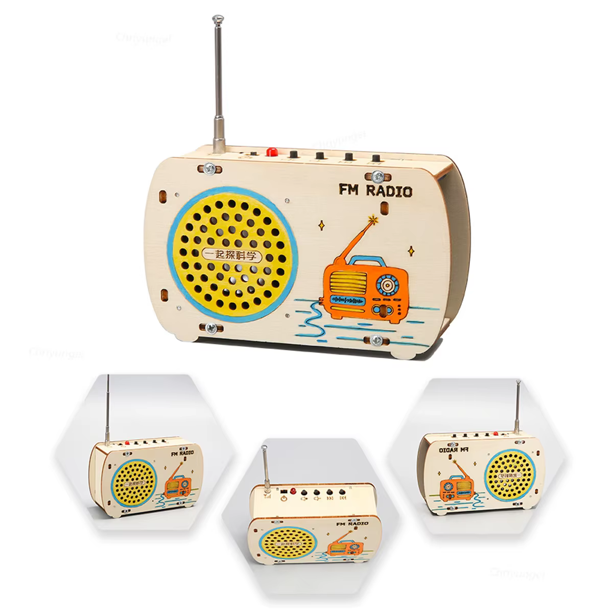 DIY Wooden Radio Kit
