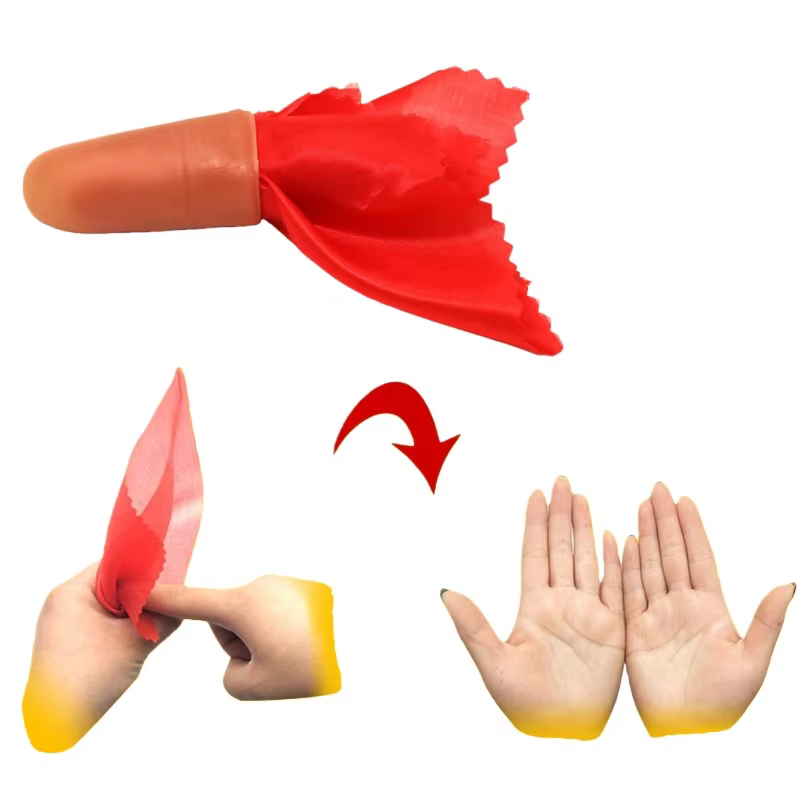 Thumb tip vanish trick
