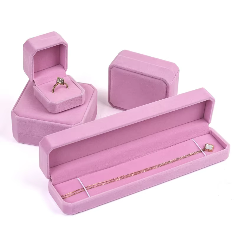 Velvet Octagon Jewellery Gift Box – Lilvelle jewellery edit