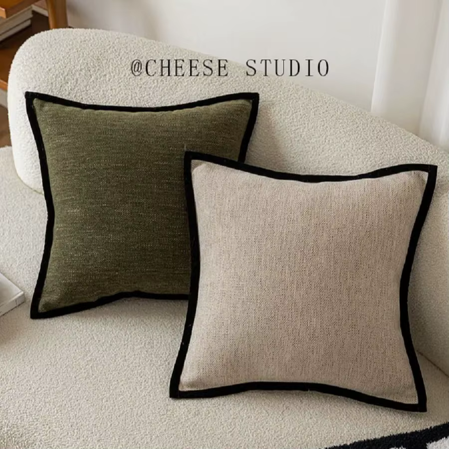 French-Style Bordered Cushion Cover – Lilvelle Home & Wall find