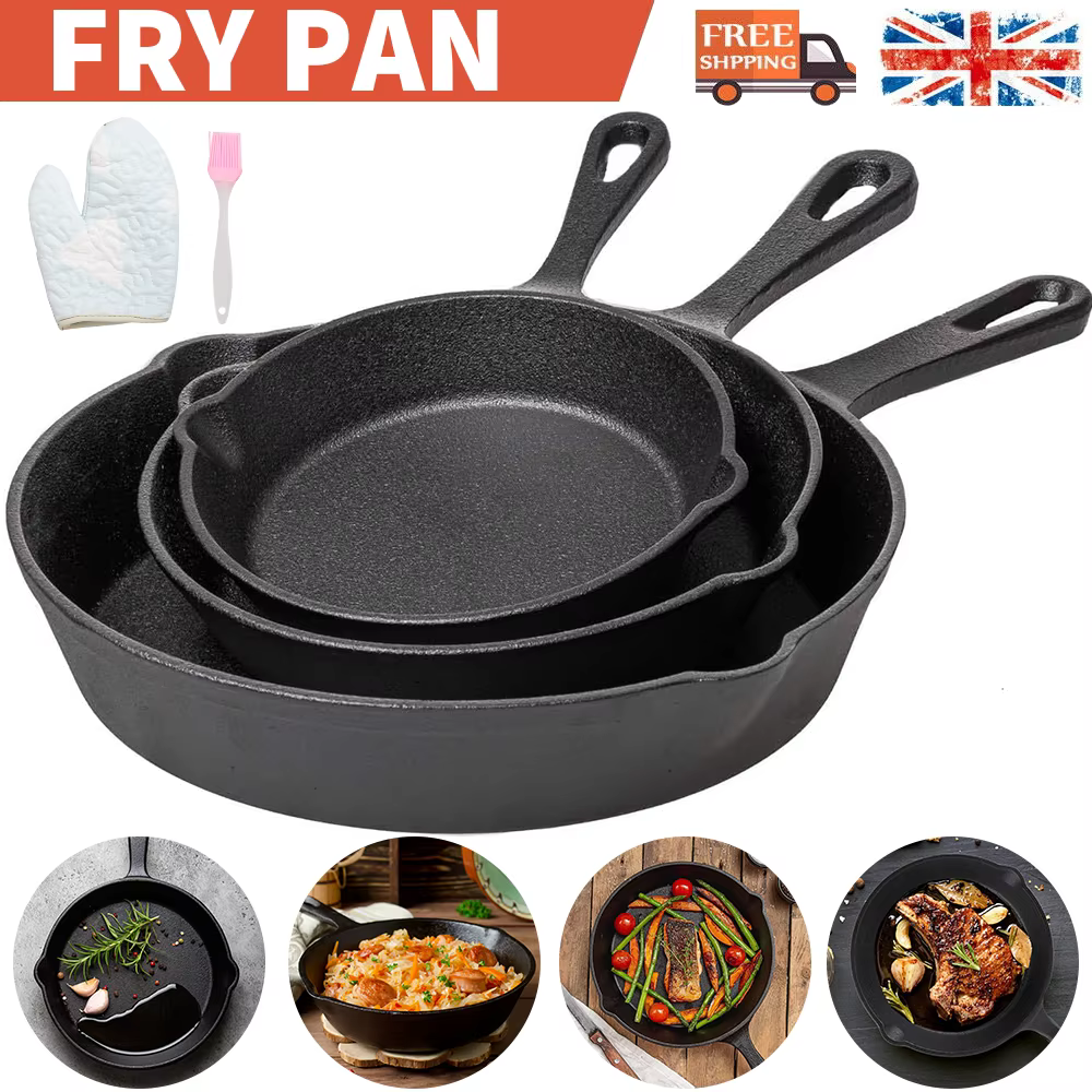 Cast-iron pan trio – Lilvelle Chanukah party finds