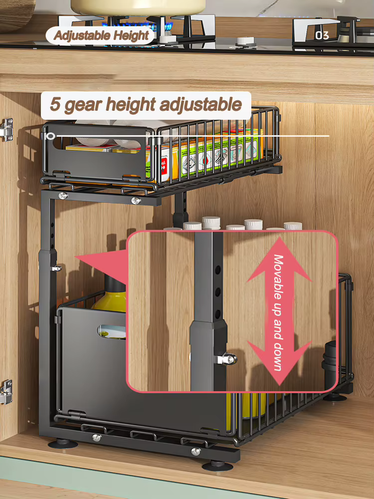 Under Sink Pull-Out Shelf