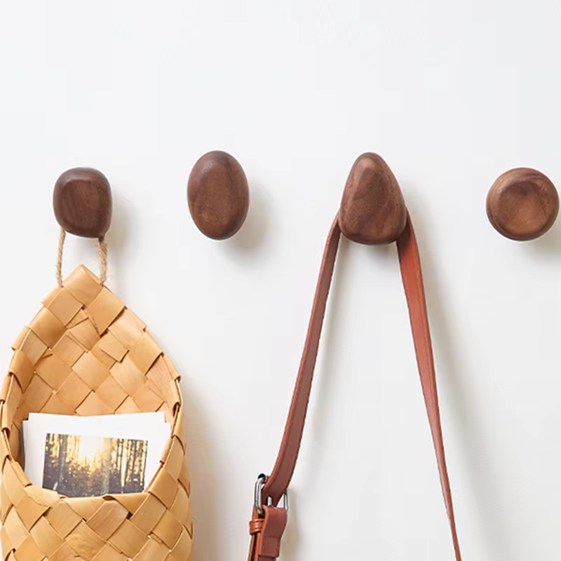 Scandi Solid Wood Wall Hooks – Lilvelle Home & Wall find