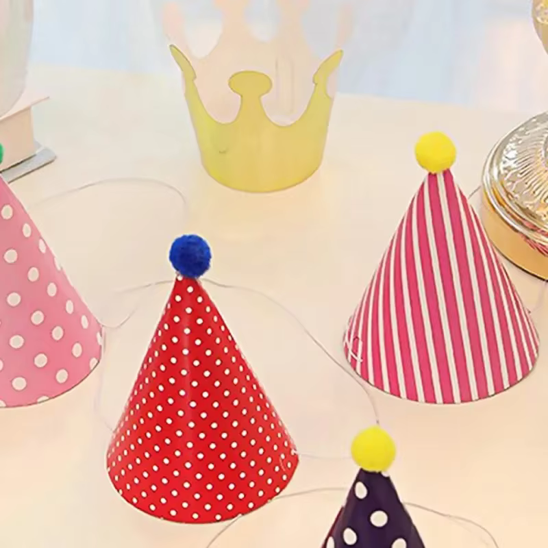 Colourful Party Trumpet Hats