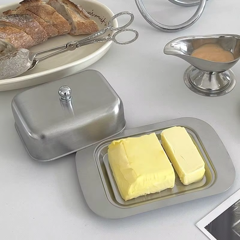 French Butter Dish with Lid