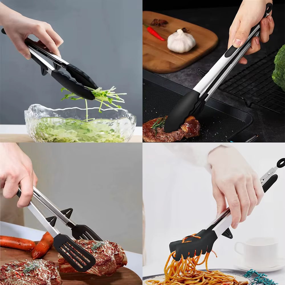 Silicone Serving Tongs