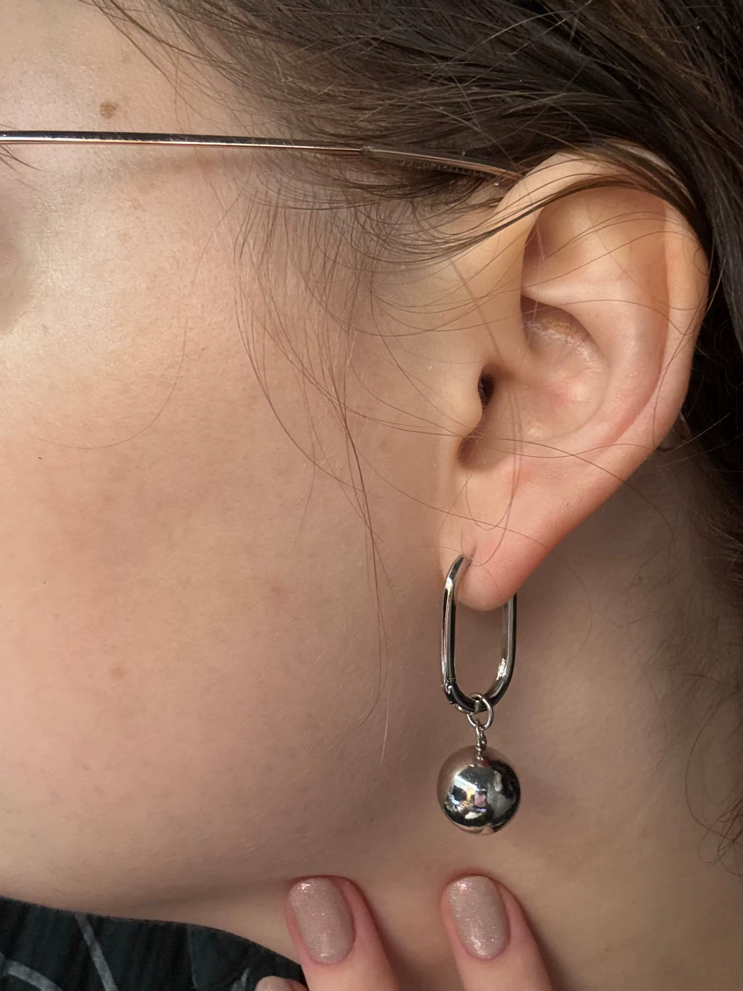 Pearl Ball Earrings