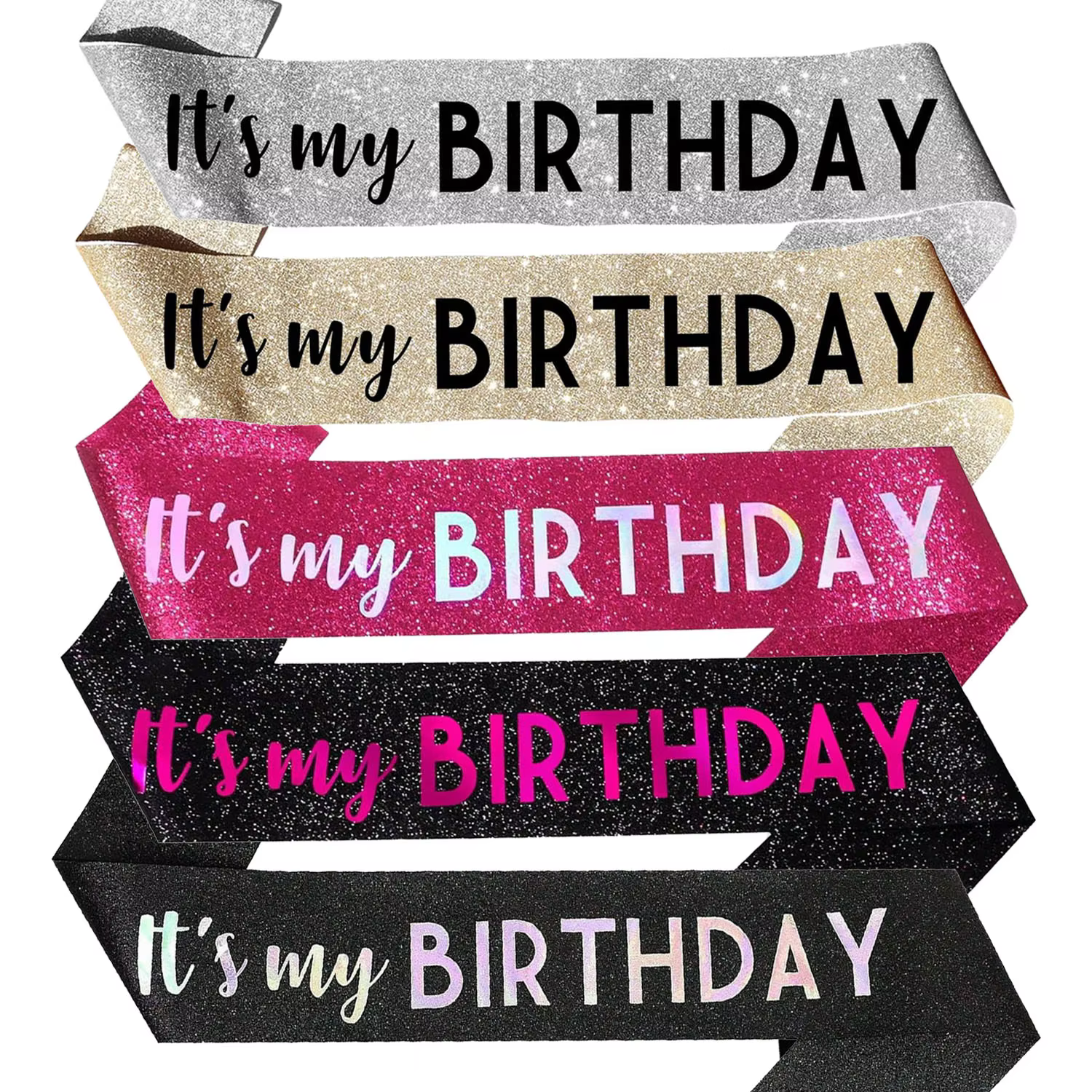 Rose Gold Foil Birthday Sash – Lilvelle birthday finds