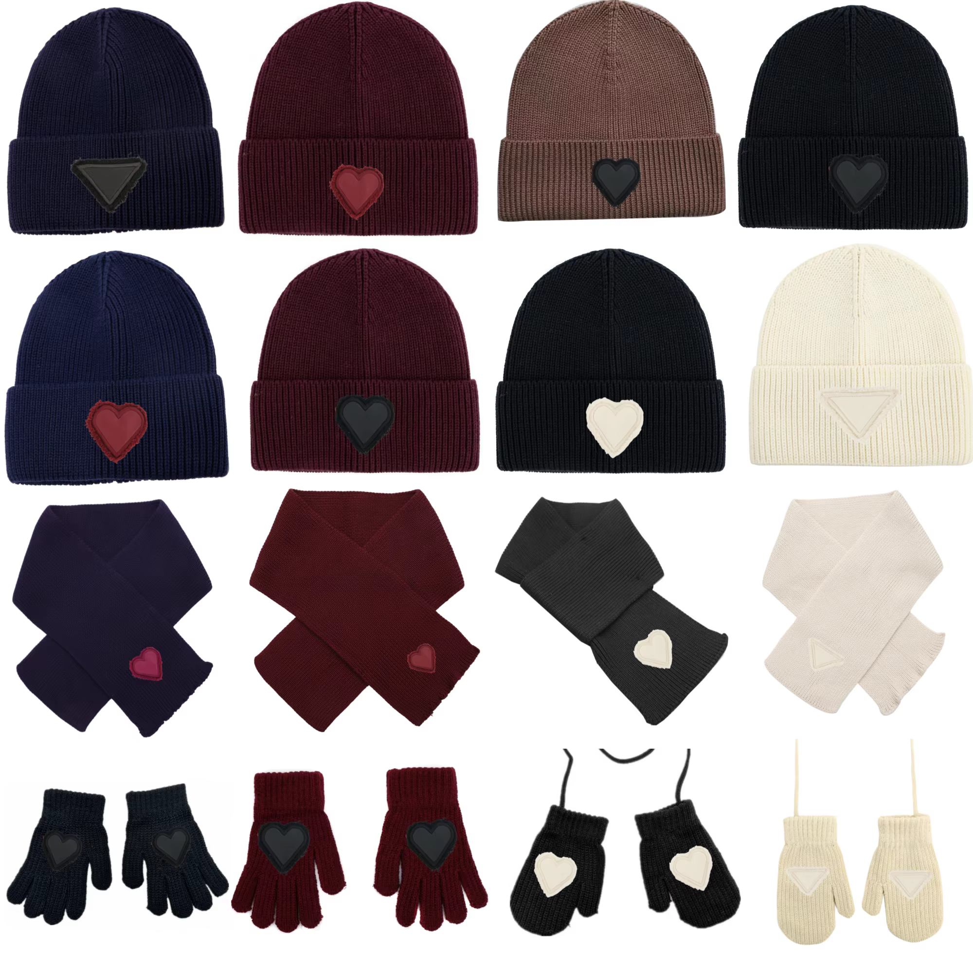 Leather-Heart Knit Beanie – Lilvelle find