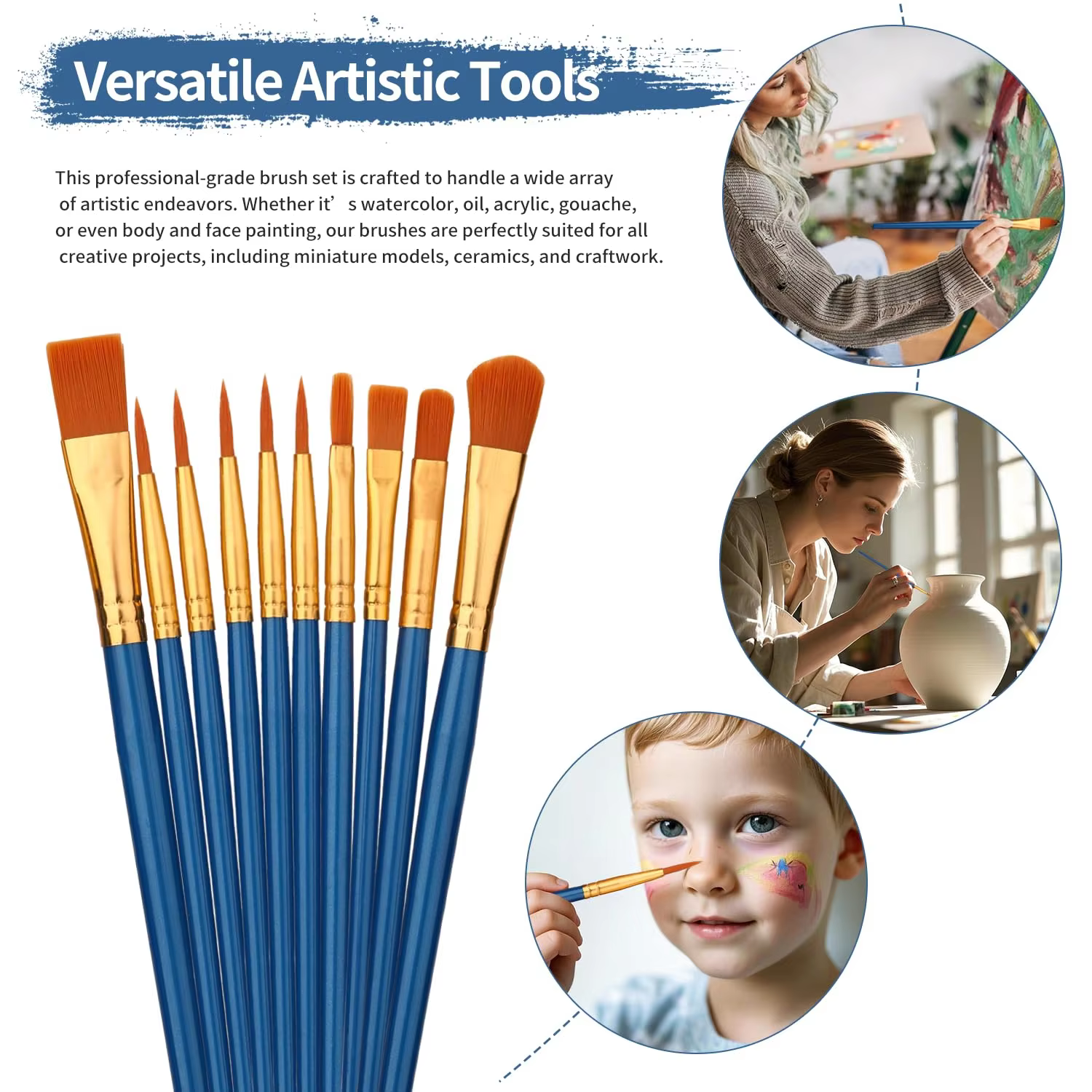 Artist Paint Brush Set