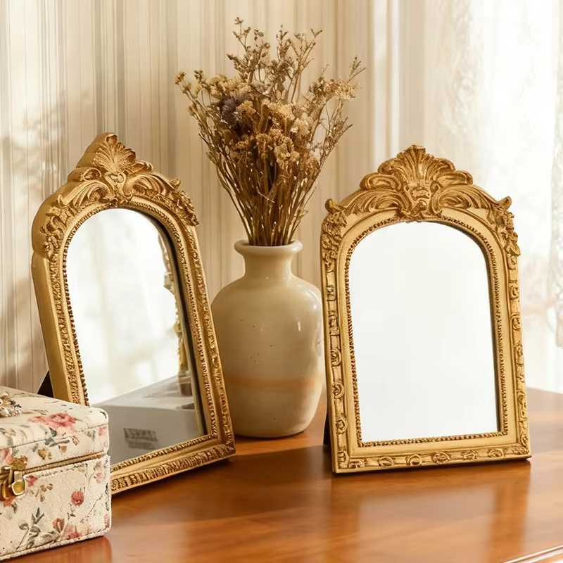 Vintage Arched Vanity Mirror