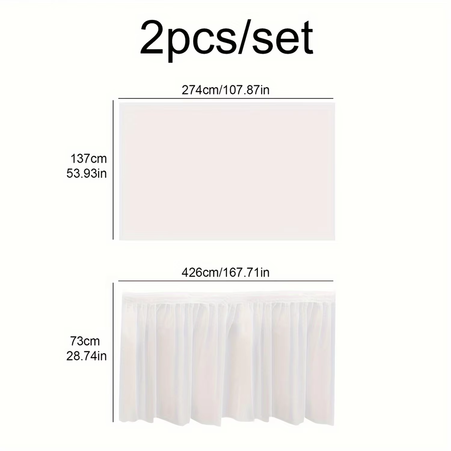 Disposable Table Cover Set