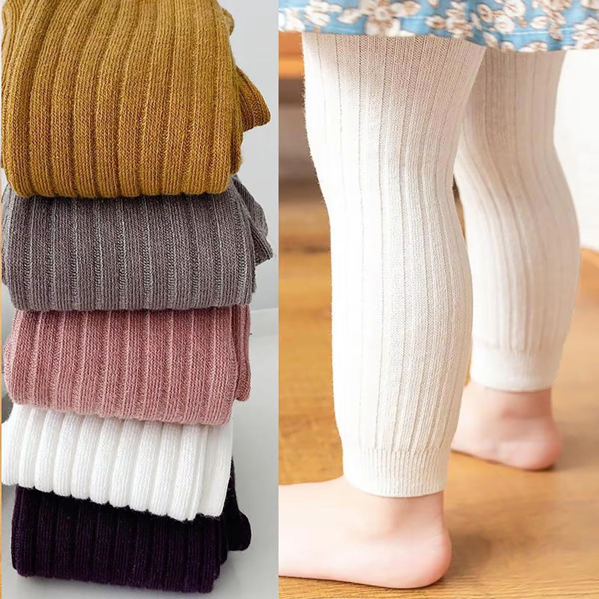 Ribbed Winter Tights – Lilvelle find