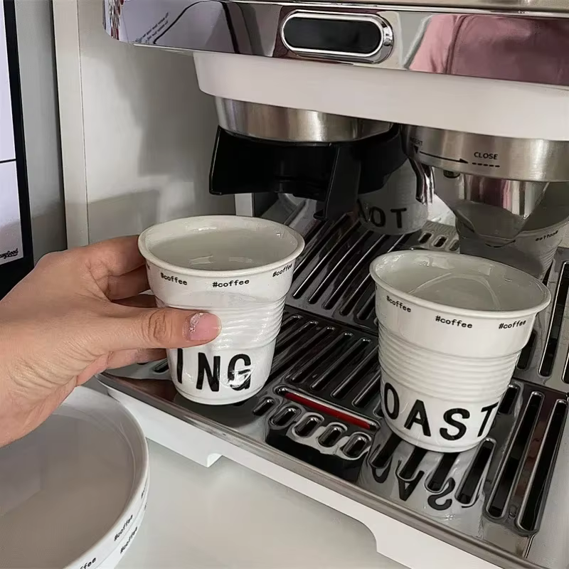 Nordic Wrinkle Ceramic Mug