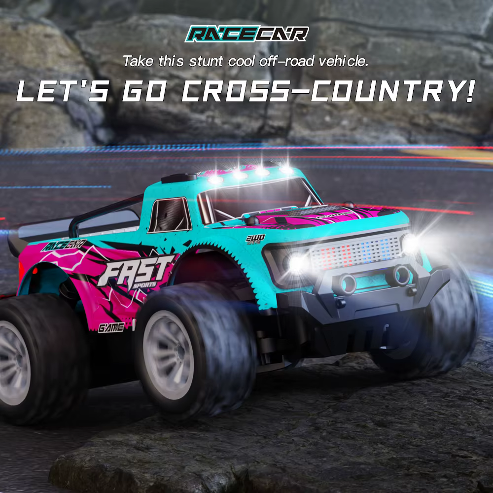 RC Off-Road Car with Lights