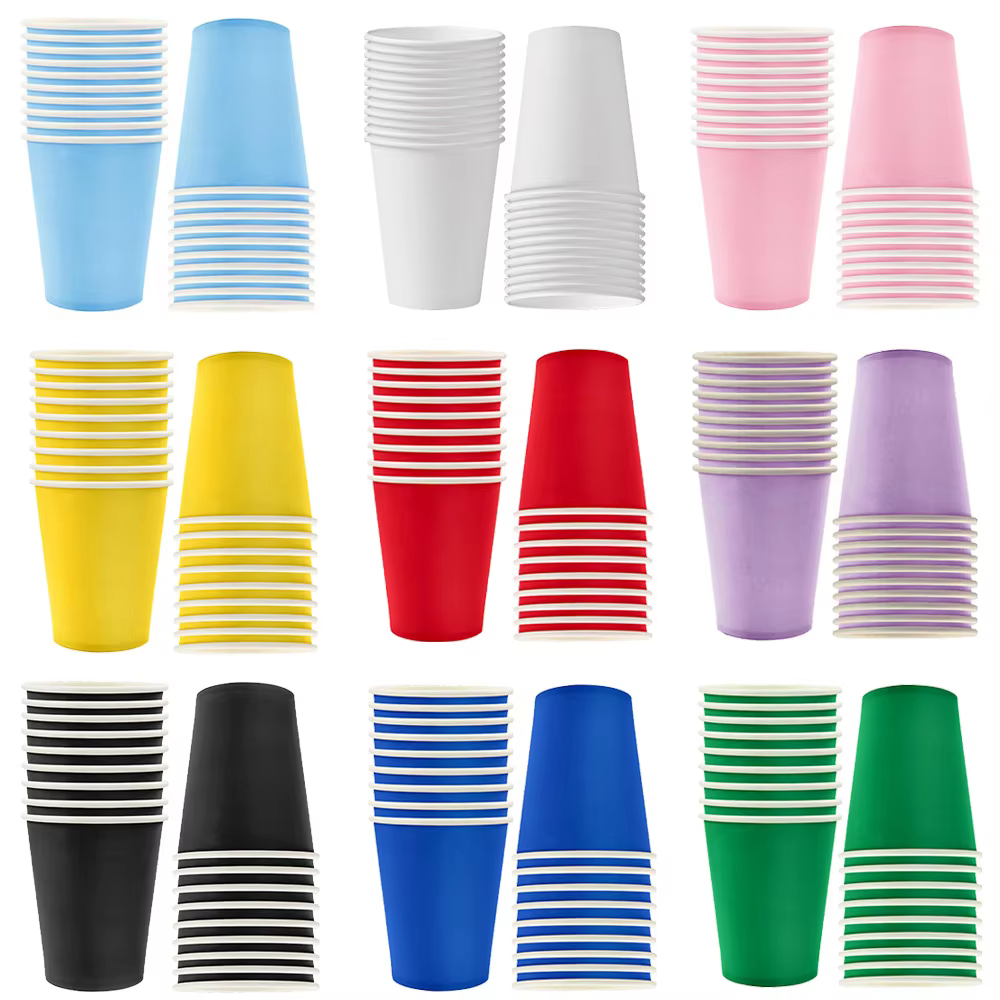 Blue & white paper cups – Lilvelle Chanukah party finds