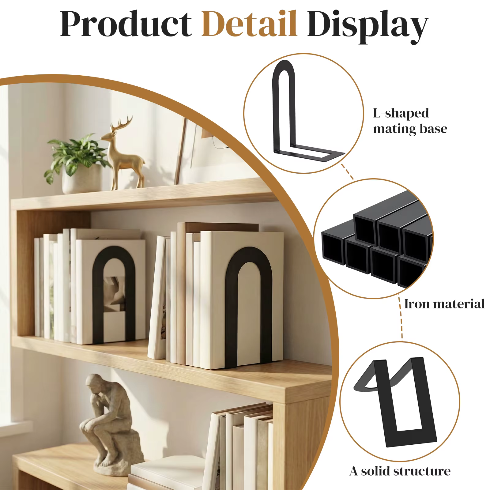 Metal Bookends (6)