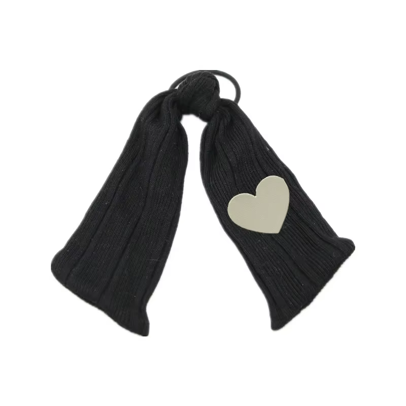 Chenille Heart Patch Headband