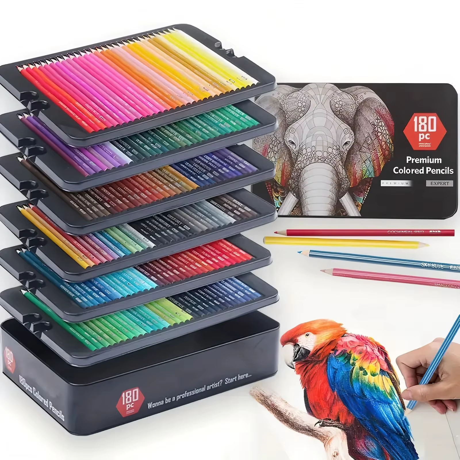 Professional Coloured Pencils