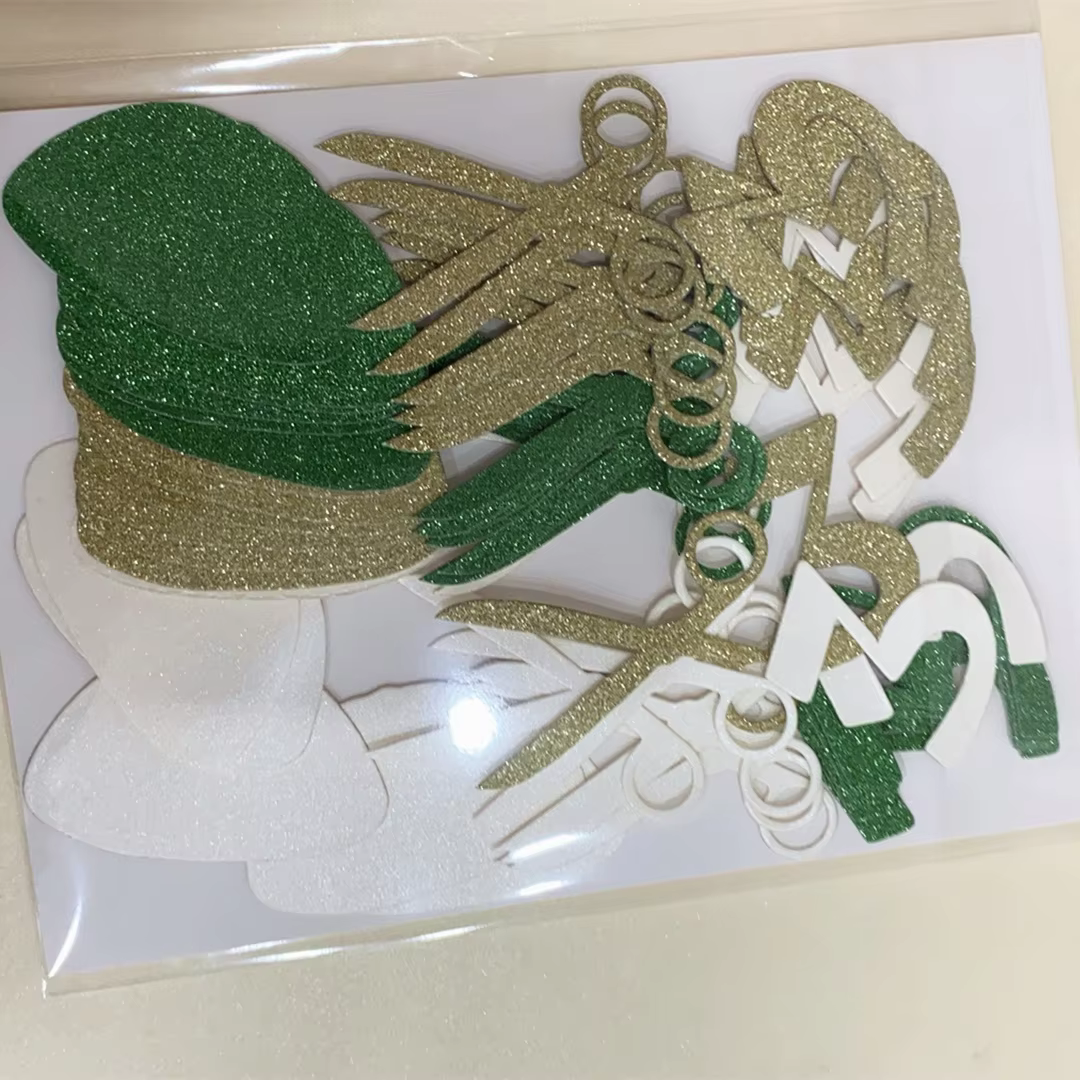 Green & Gold Upsherin Confetti