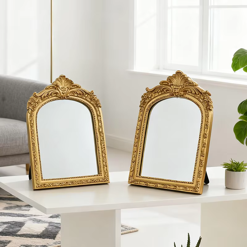 Vintage Arched Vanity Mirror