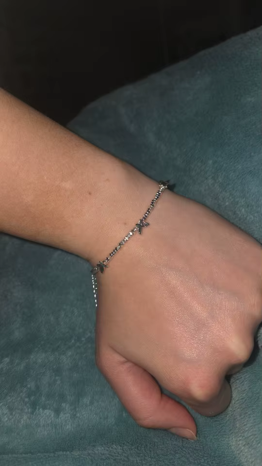 Butterfly Bead Bracelet