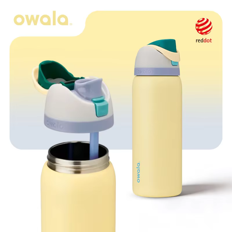 Owala FreeSip 32oz (945ml) Insulated Straw Bottle – Lilvelle Extras