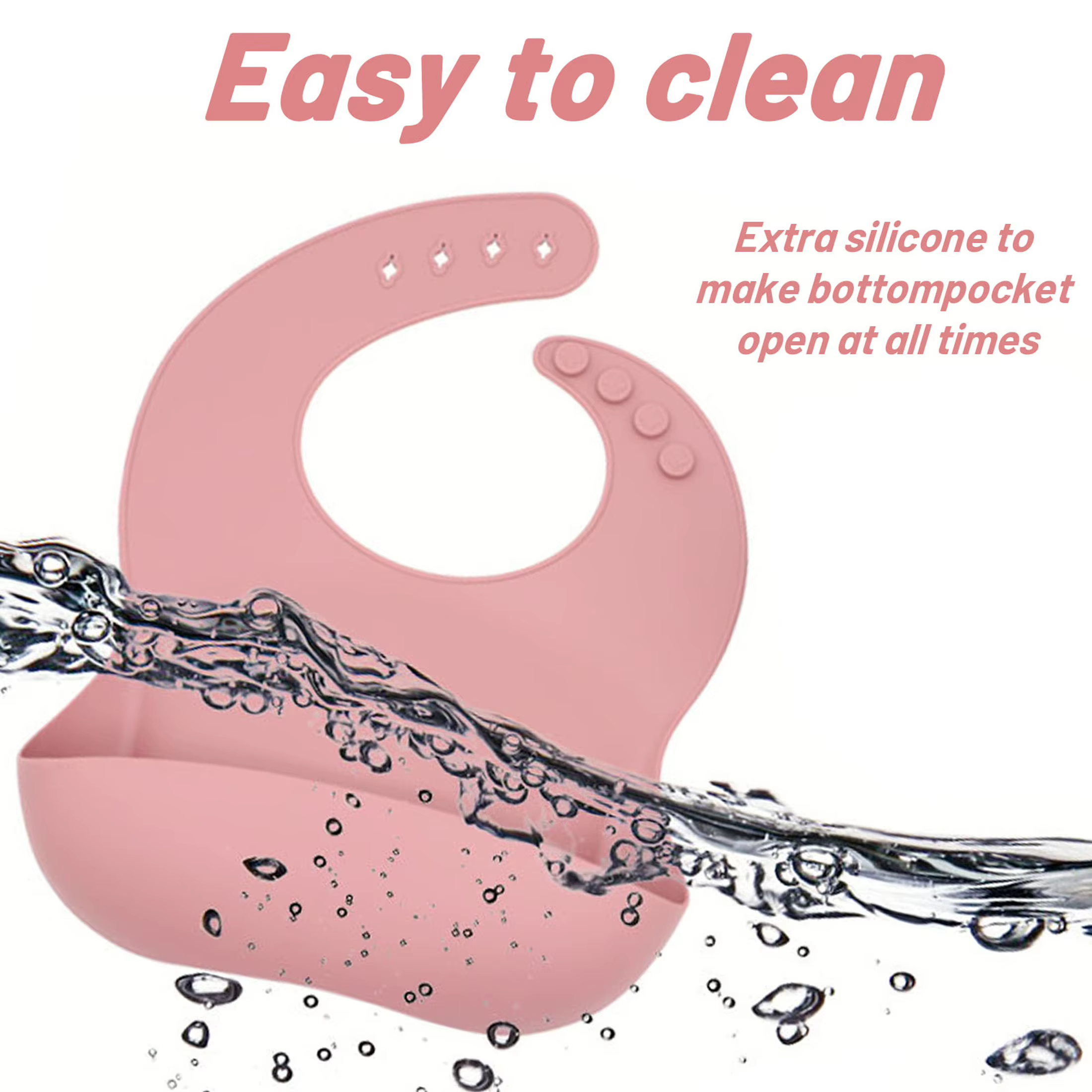 Silicone Catch-All Bib