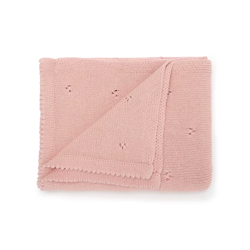 Bobble Knit Baby Blanket
