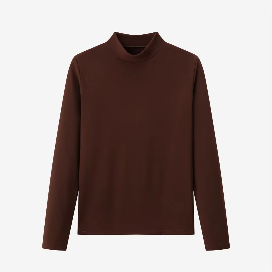 Chestnut Collection – Brown Mockneck – Ali Specials AW26