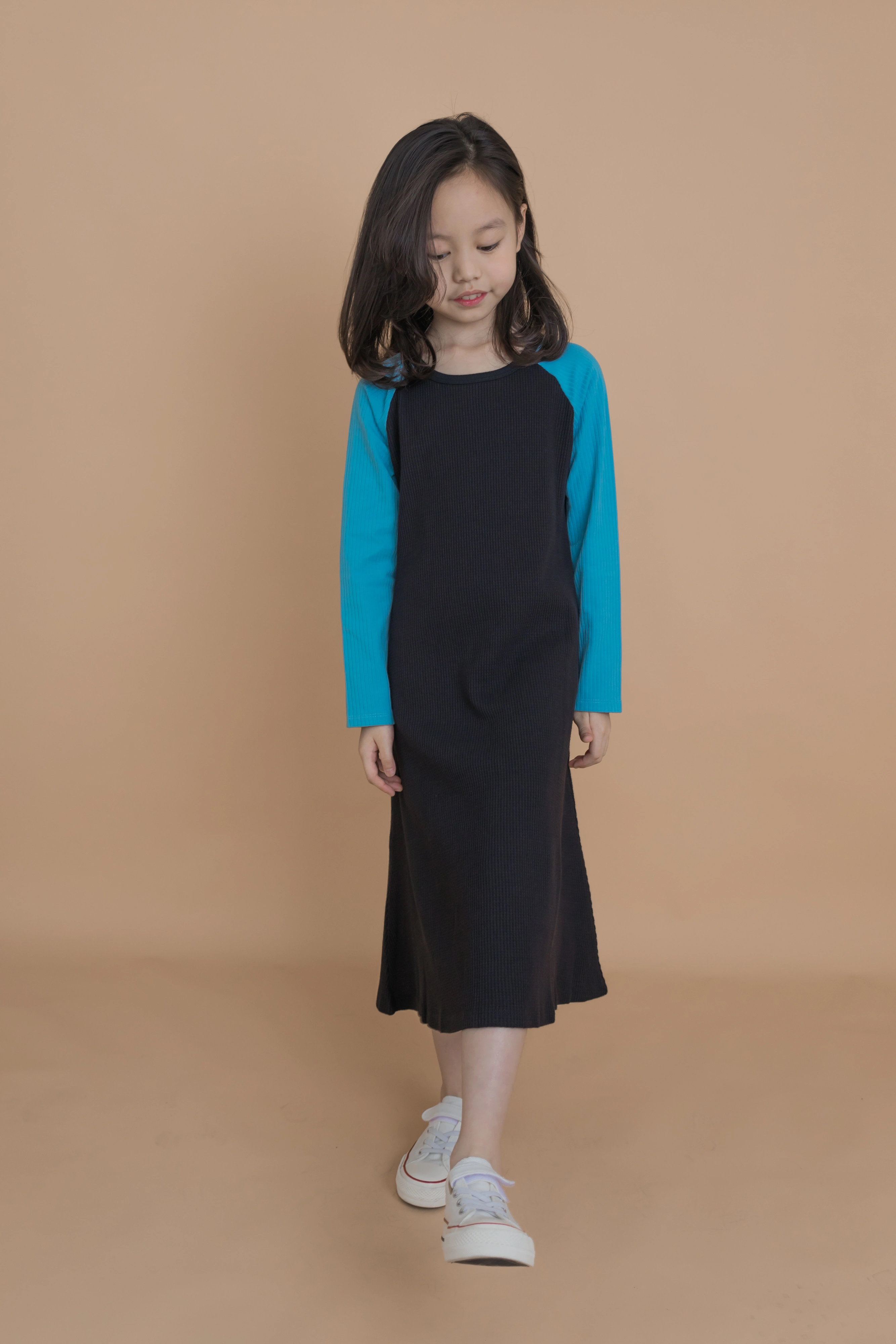 Ribbed Contrast Family Matching Collection from Bloom Family Fashion on AliExpress