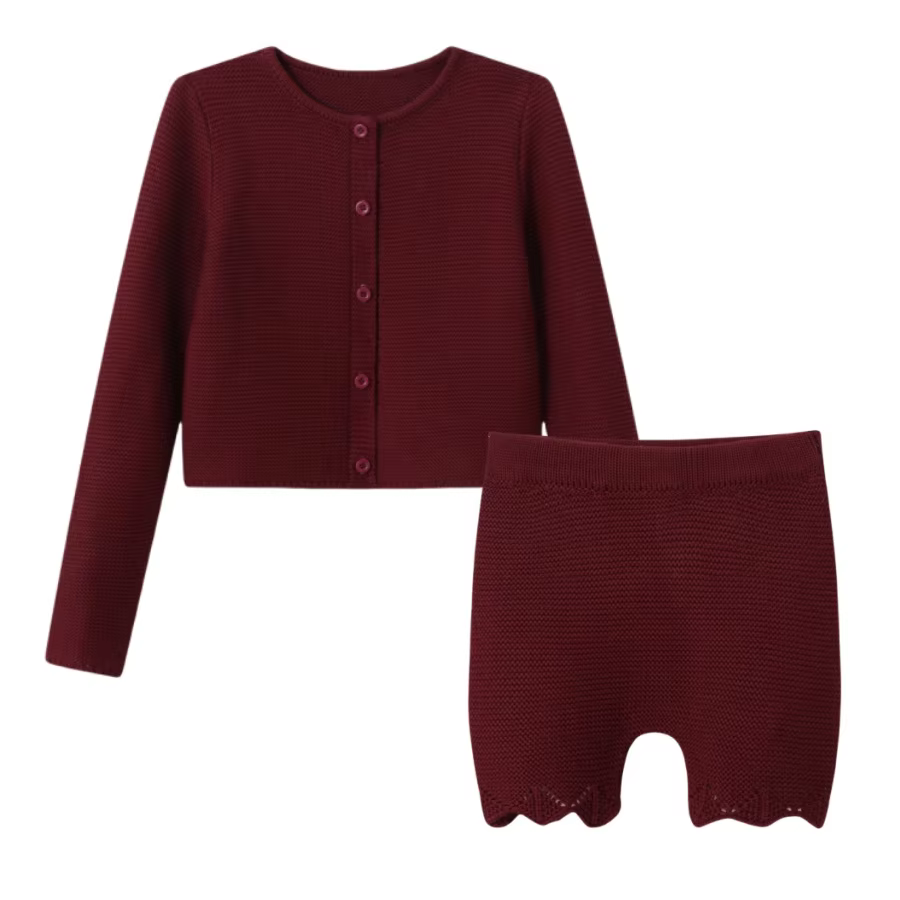 Burgundy Collection – Burgundy Knit Set