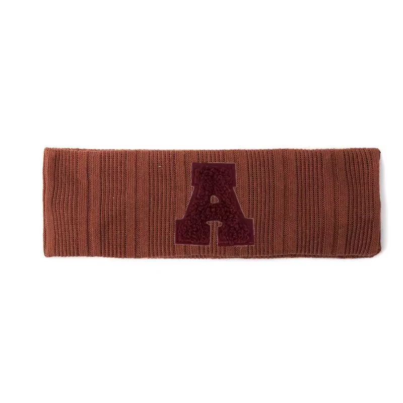 Chenille Letter Patch Headband