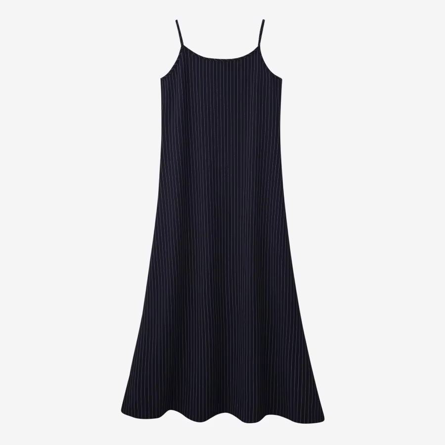 Pinstripe Collection – Navy Dress