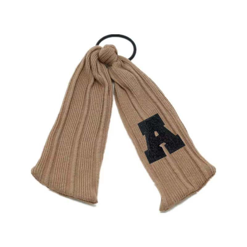 Chenille Letter Patch Headband