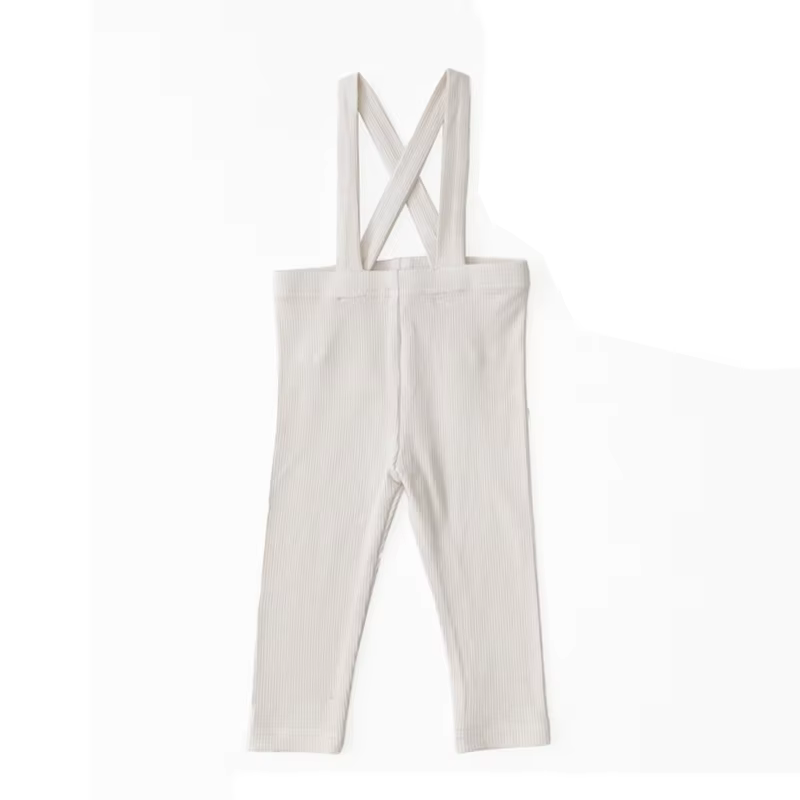 Essentials Collection – Cream Ribbed Romper