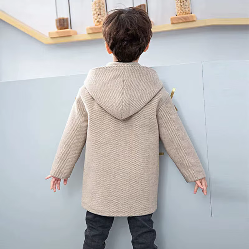 Boys' Wool-Style Winter Jacket — image 4