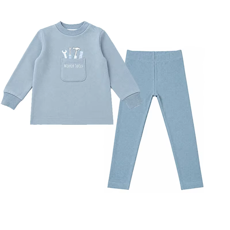 Blue French Terry Collection – Teenage Set — image 4