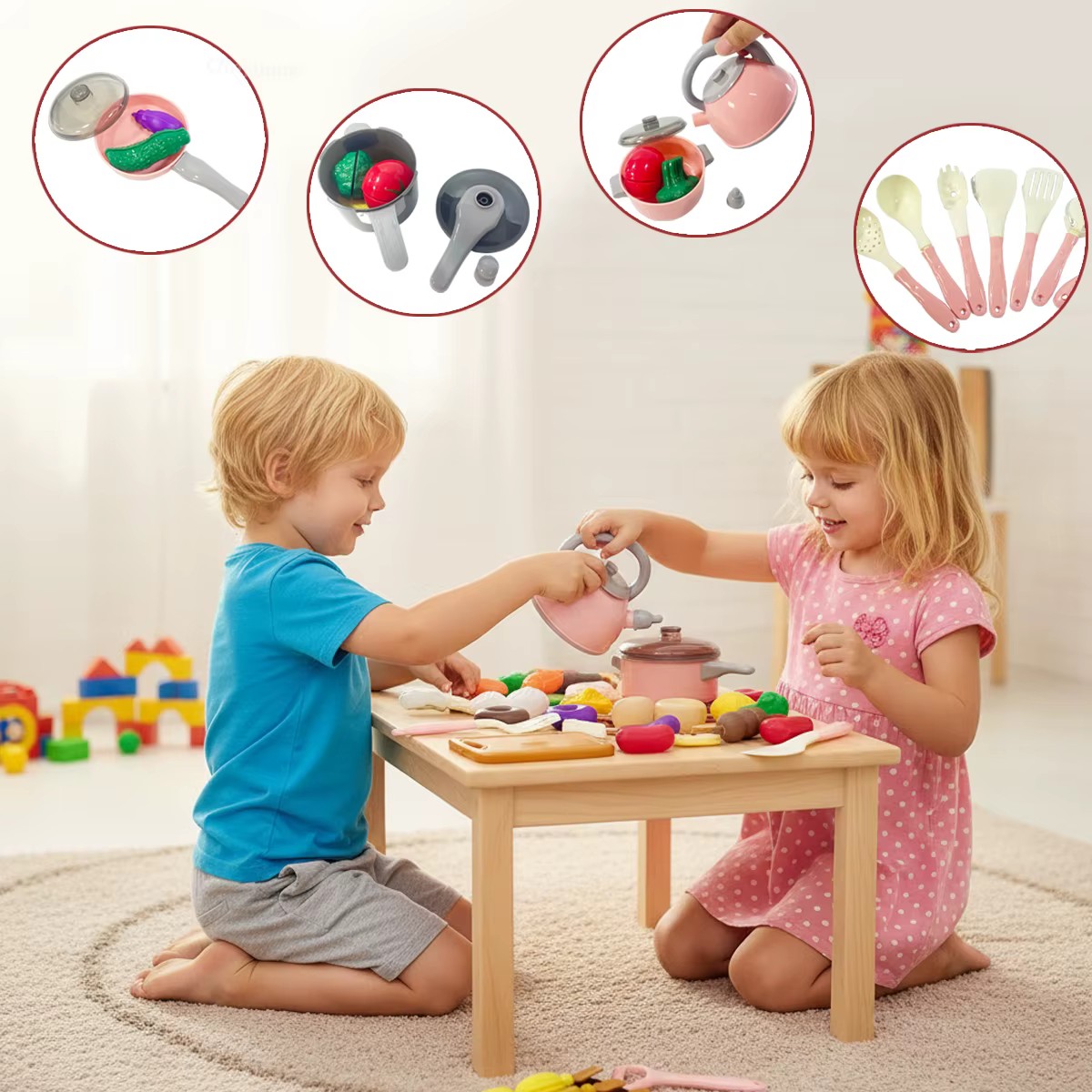 Mini Play Kitchen Set — image 4