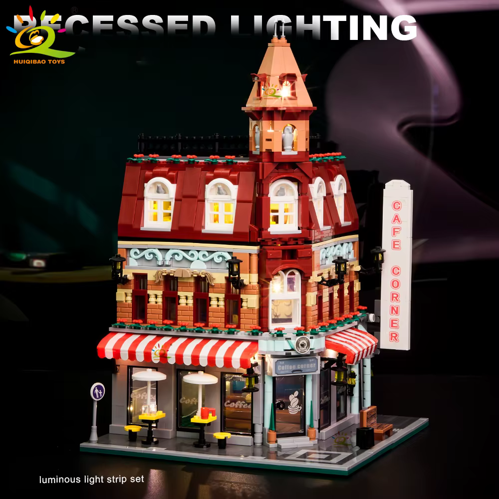 Corner Coffee Shop Brick Set — image 5