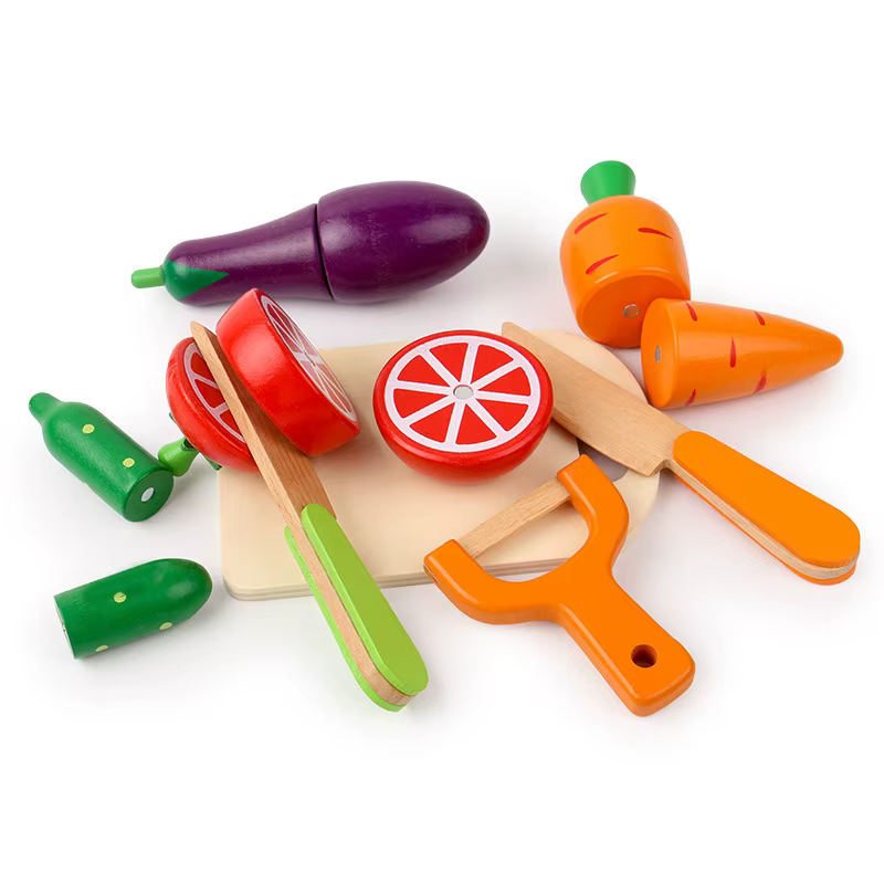 Wooden Cutting Food Set — image 2