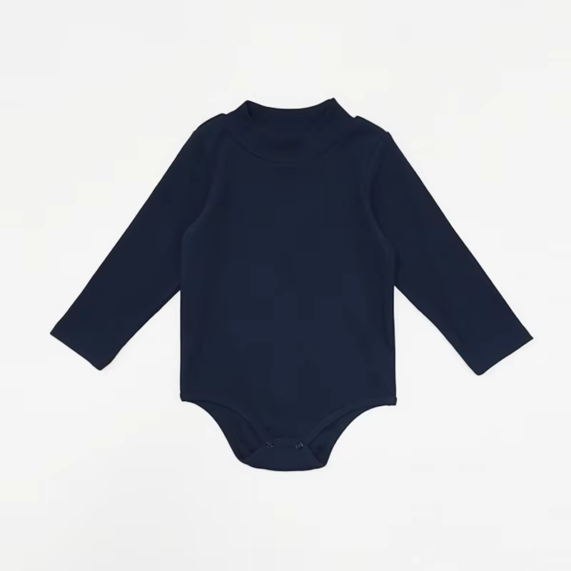 Checked Charm Boys Navy Onesie – Ali & Co Checked Charm AW26