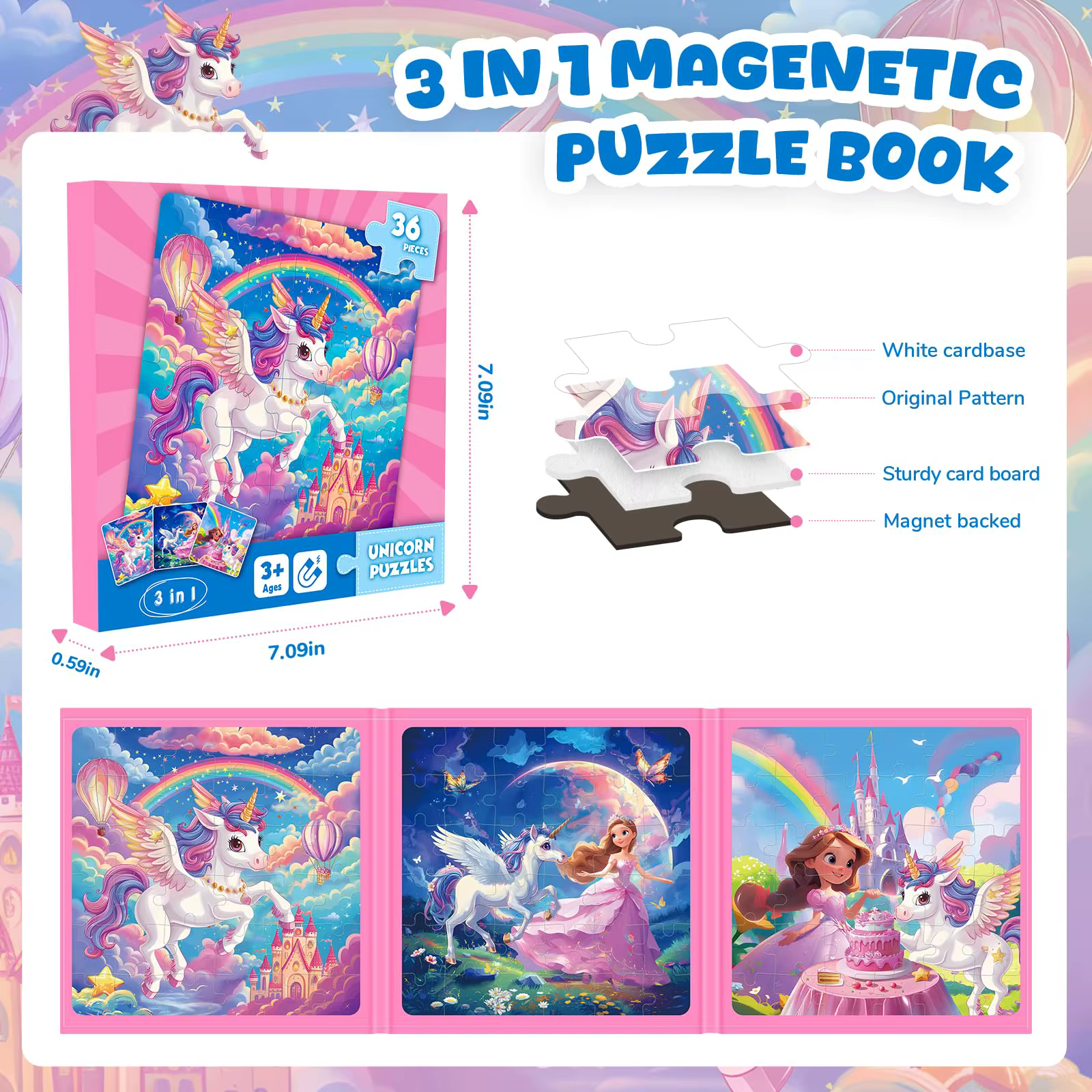 Magnetic Unicorn Puzzle – Unicorn — image 2
