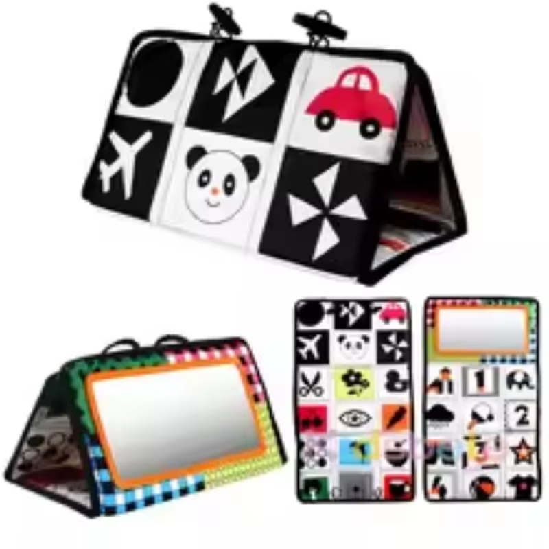 Tummy-Time Soft Book & Mirror — image 2